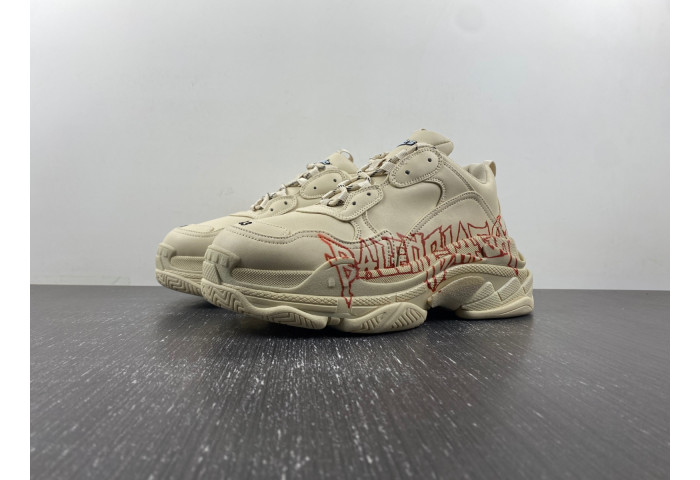 BLCG Sneaker Triple.s.Gomma Beige letters