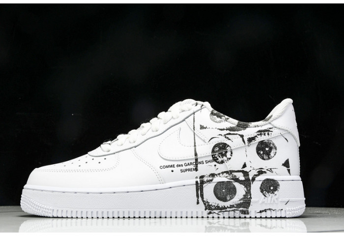 nike air force 1 low  comme des garcons shirt    923044-100