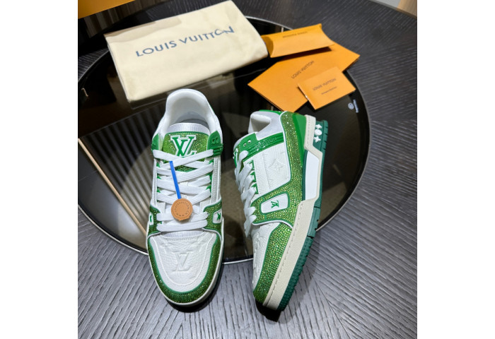 LV Trainer Sneaker (crystal customize)