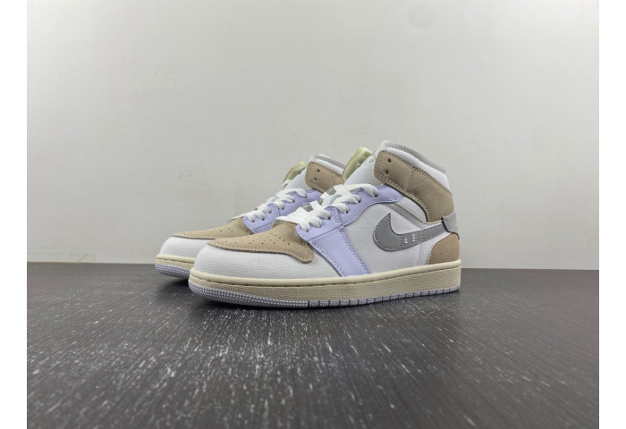 Jordan 1 Mid SE Craft Tech Grey   DM9652-120