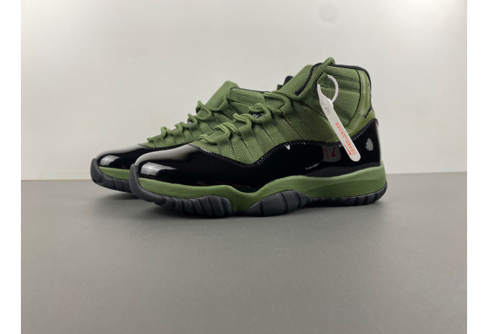 Jordan 11 Retro Military Green  CT8012-300