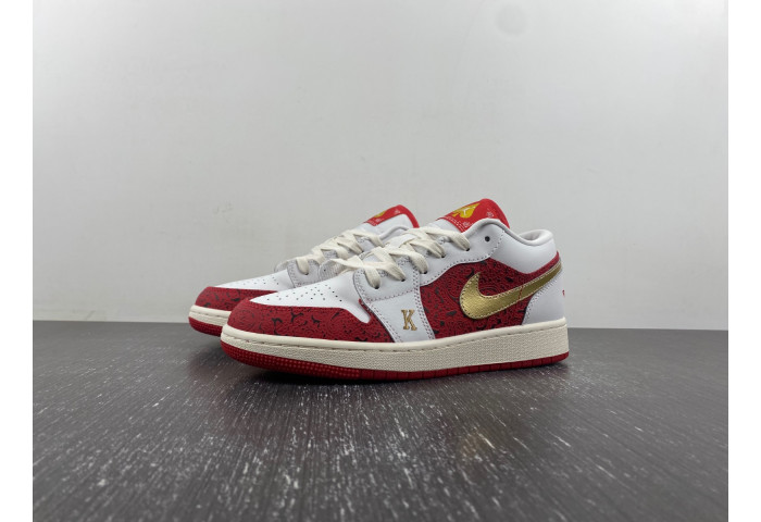 Jordan 1 Low Spades   DJ5186-100
