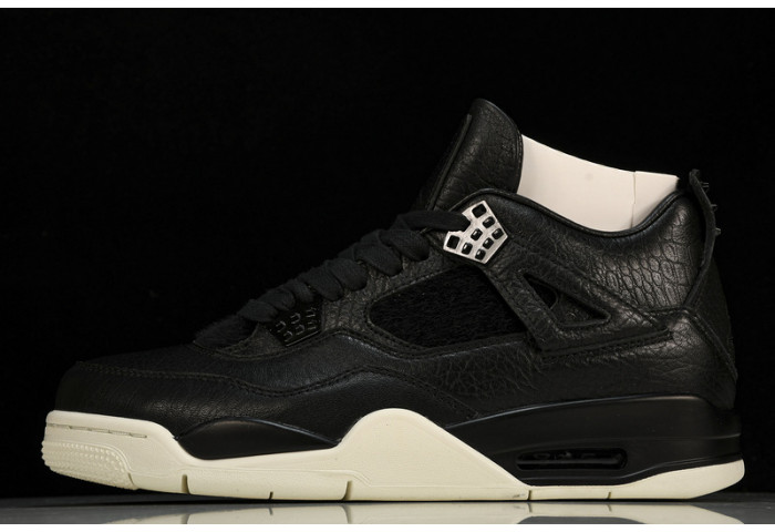 Jordan 4 Retro Pony Hair Black  819139-010