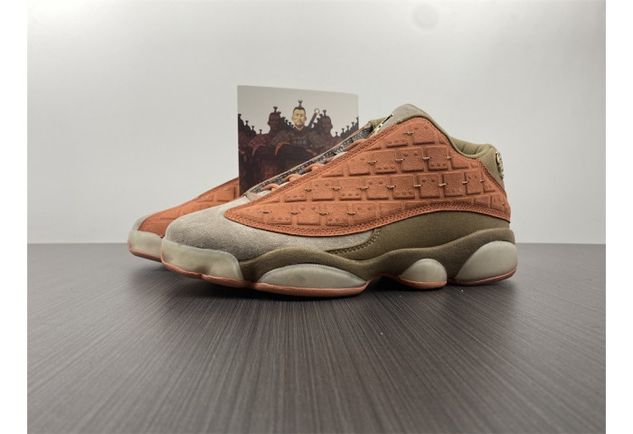 CLOT X AIR JORDAN 13 LOW SEPIA STONE/CANTEEN-TERRA BLUSH AT3102-200