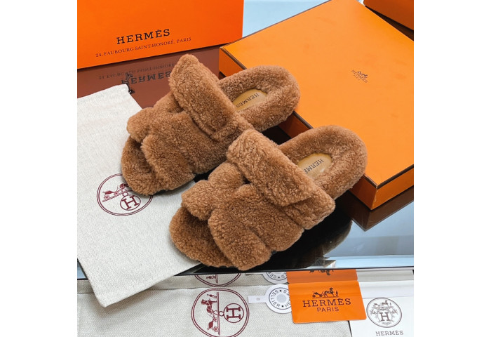 H**mes winter sandals