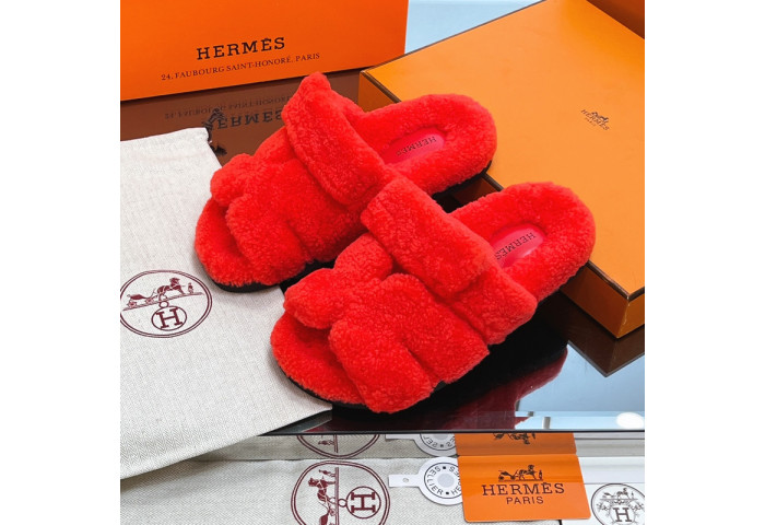 H**mes winter sandals