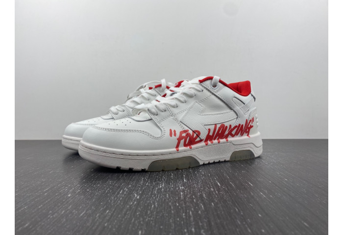 OFF-WHITE Out Of Office "OOO" Low Tops