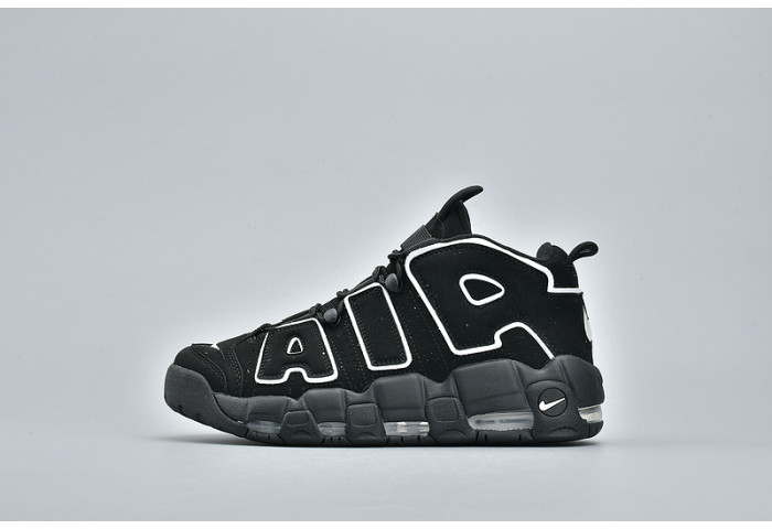 Nike Air More Uptempo OG Black and White 414962-002