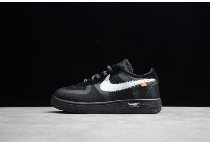 Air Force 1 Low O-W Black  (TD)  BV0853-001