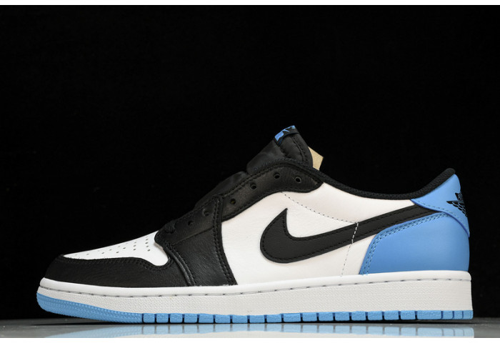 Jordan 1 Retro Low OG Black Dark Powder Blue    CZ0790-104