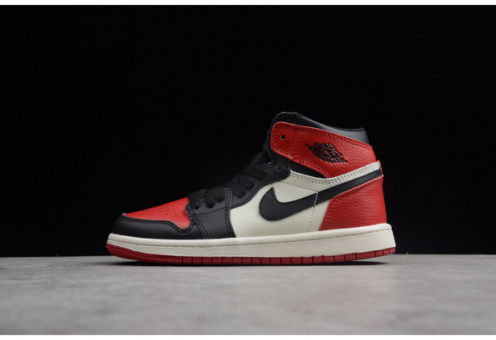 Kids Air Jordan 1 Retro High OG "Bred Toe" 555088 610