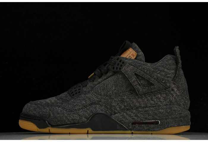 air jordan 4 retro L*v*s nrg  L*v*s - black denim ao2571-001