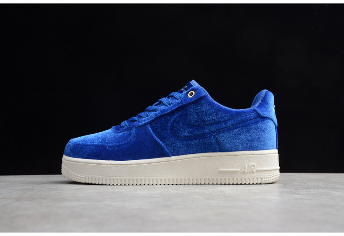 Air Force 1 Low Premium 3 Velour Blue Void  AT4144-400