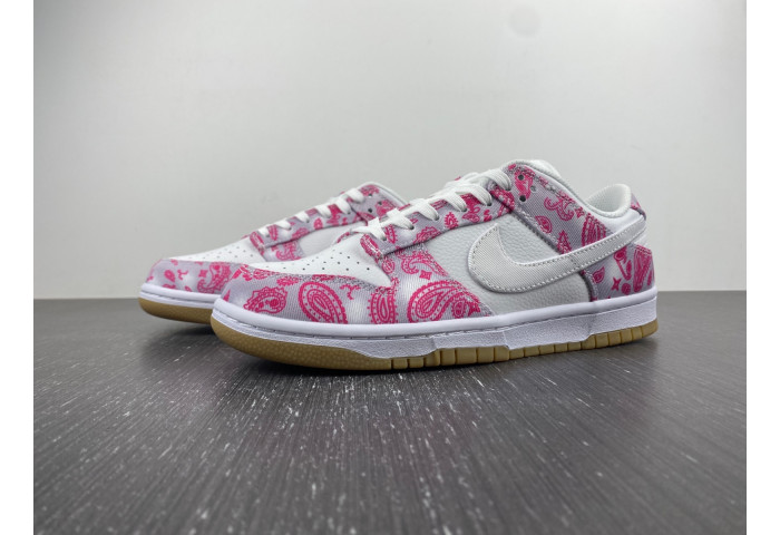 Nike SB Dunk Low White Rose Red Gum CT5053-061