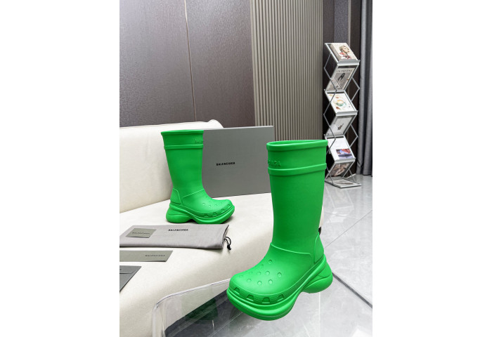 Ba*len*cia*ga x crocs boot green (w) 677388w1s8e3033
