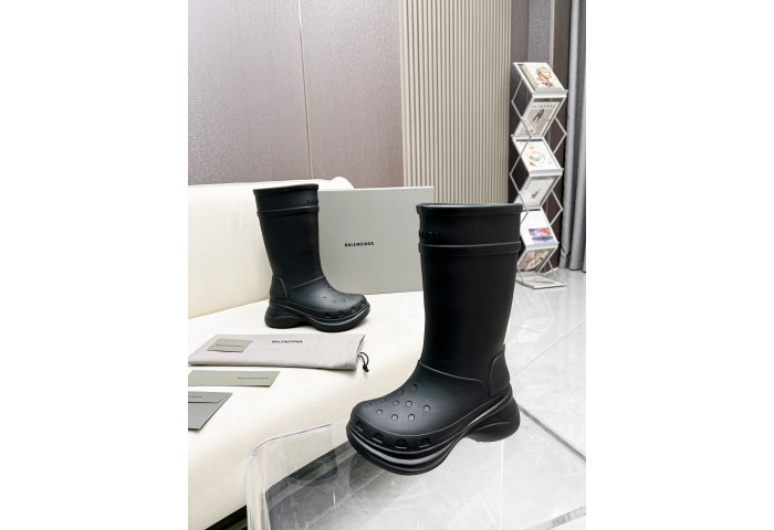 Ba*len*cia*ga x crocs boot black (w) 677388w1s8e1000