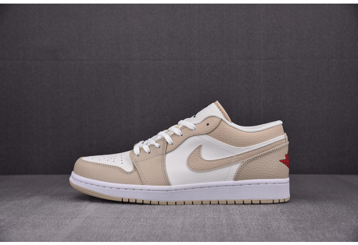 Jordan 1 Low SE Sail Rattan University Red FB7168-121