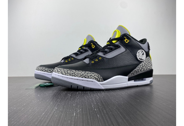 Jordan 3 Retro Oregon Ducks Pit Crew Black HO11-MNJDLS-5