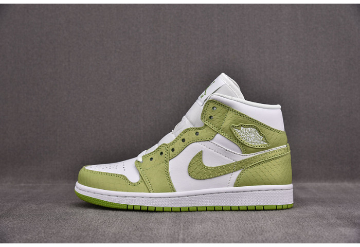 Jordan 1 Mid Green Python (W)  DV2959-113