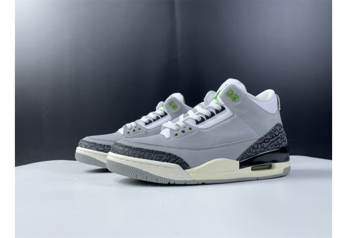 Air Jordan 3 Retro Chlorophyll 136064-006