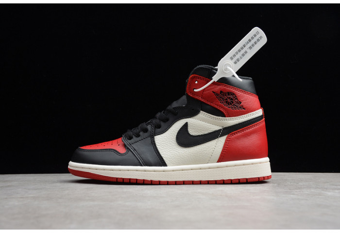 Air Jordan 1 Retro High Bred Toe 555088-610