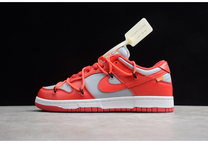 Nike Dunk Low O-W University Red  CT0856-600