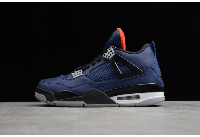 Air Jordan 4 WNTR Loyal Blue Habanero Red Black CQ9597-401