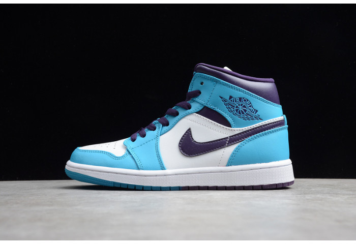 Jordan 1 Mid Hornets  554724-415