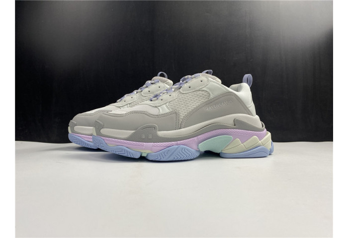 Ba*len*cia*ga sneaker triple.s.gomma gray purple and pink 536737 w2fw1 1977
