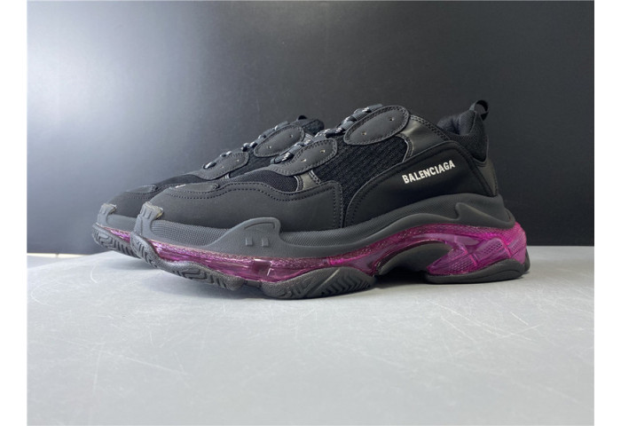 BLCG Sneaker Triple.s.Gomma Black Plum Red 541624 W09O1 0829