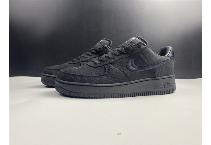 Nike Air Force 1 Low Stussy Black CZ9084-001
