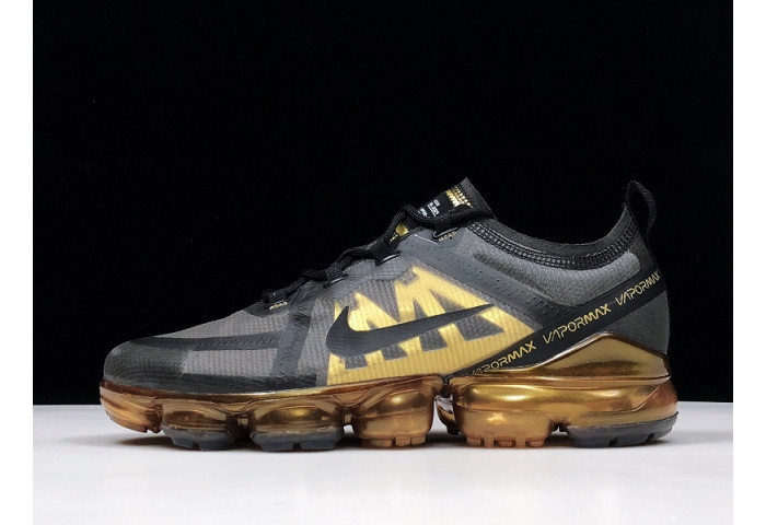AIR VAPORMAX 2019 BLACK METALLIC GOLD AR6631-002