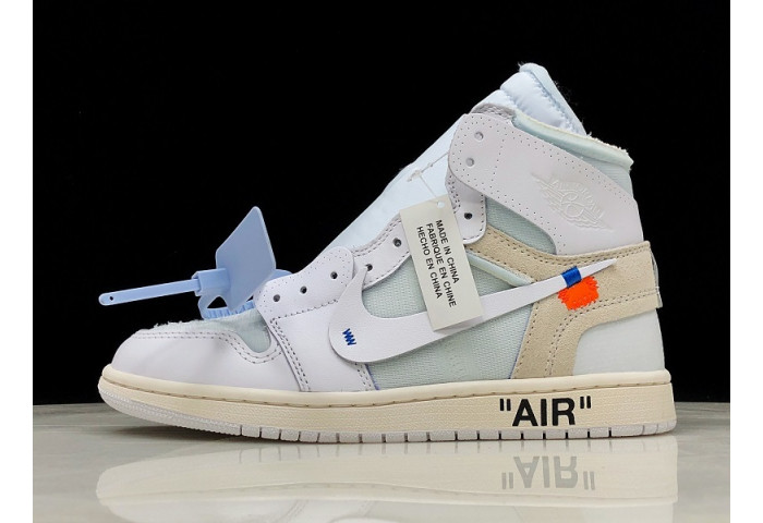 Air Jordan 1 Retro High O-W White  AQ0818-100