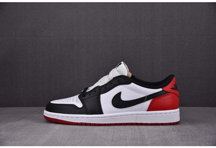 Jordan 1 Low Black Toe (GS) 553560-116