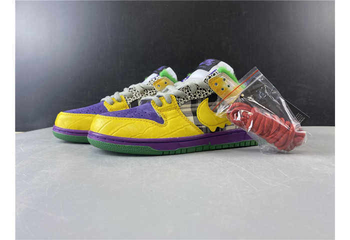 Nike Duck Low Pro Purple Yellow 318403-137