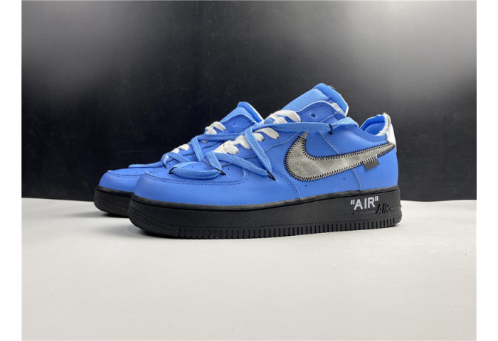 O-W x AIR FORCE 1 LOW UNIVERSITY BLUE CK0866-401