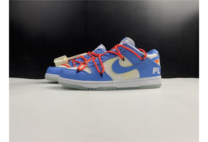 O-W x Nike Dunk Low CT0856 403