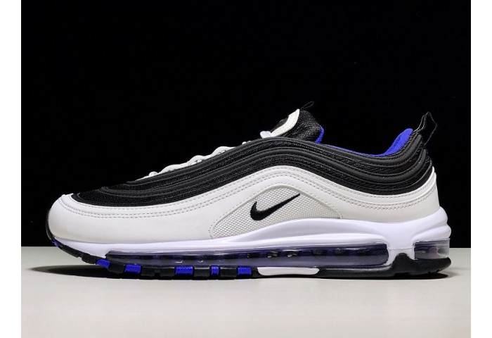 NIKE MENS AIR MAX 97 WHITE/BLACK-PERSIN VIOLET 921522-102