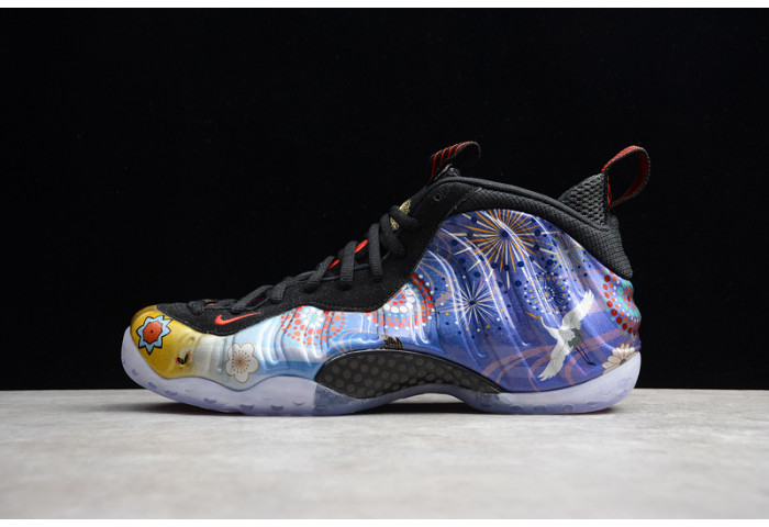 NIKE AIR FOAMPOSITE ONE LNY QS "LUNAR NEW YEAR 2018" AO7541-006