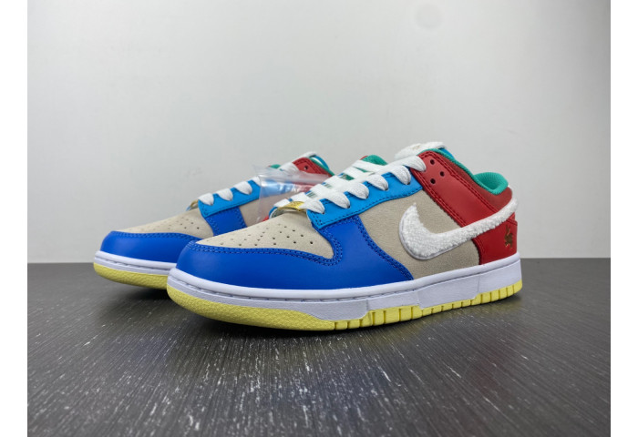 Nike Dunk Low Retro PRM Year of the Rabbit Blue Orange Cream FD4203-111
