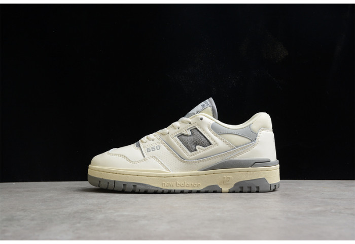 New Balance 550 AAime Leon Dore White Grey BB550ALE