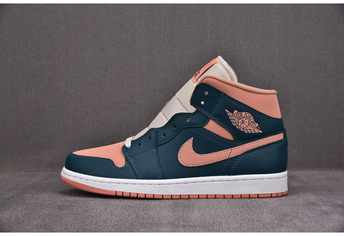 Jordan 1 Mid Dark Teal Green (W)  BQ6472-308