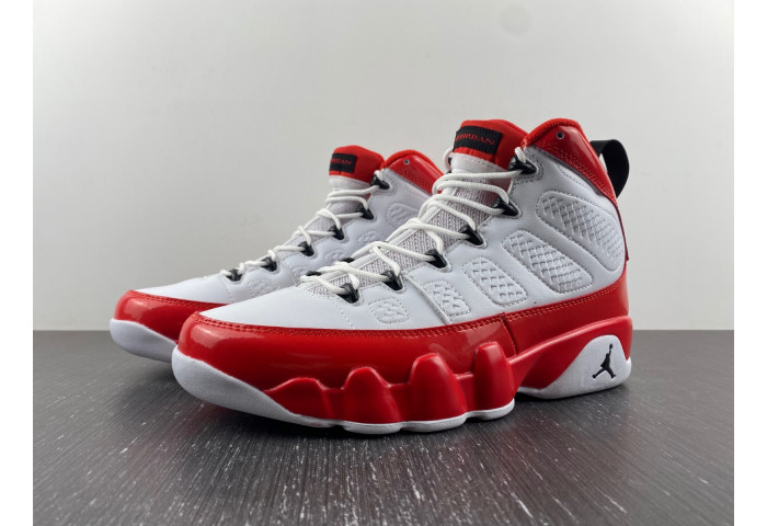 Jordan 9 Retro White Gym Red 302370-160