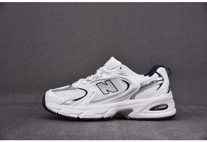 New Balance 530 White Silver Navy MR530SG