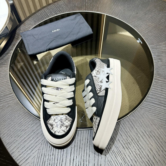 AMIRI SUNSET SKATE SNEAKERS (Snake)