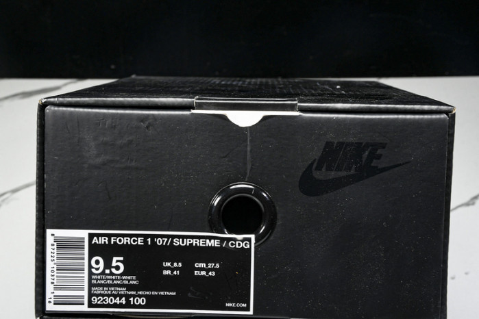 nike air force 1 low  comme des garcons shirt    923044-100