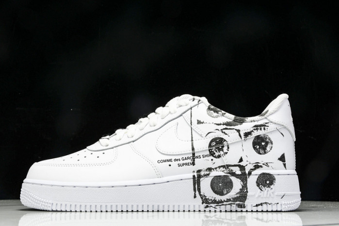 nike air force 1 low  comme des garcons shirt    923044-100