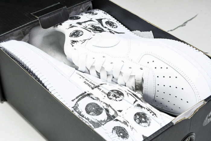 nike air force 1 low  comme des garcons shirt    923044-100