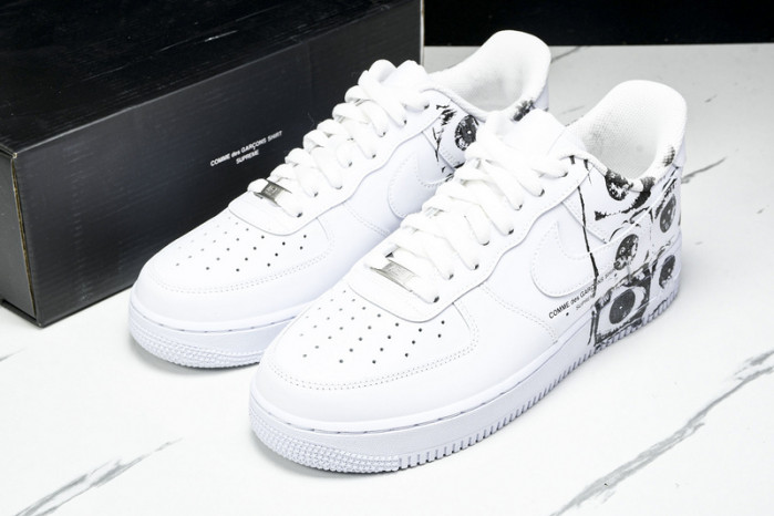 nike air force 1 low  comme des garcons shirt    923044-100