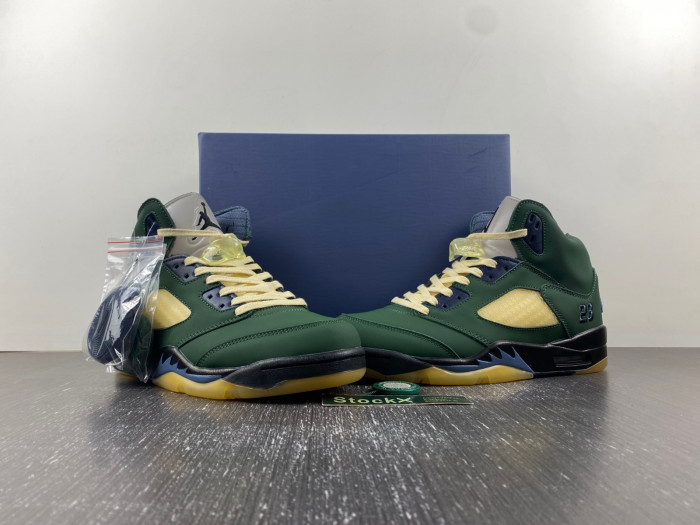 Air Jordan 5 "Navy Green” AMM  FZ5758-003